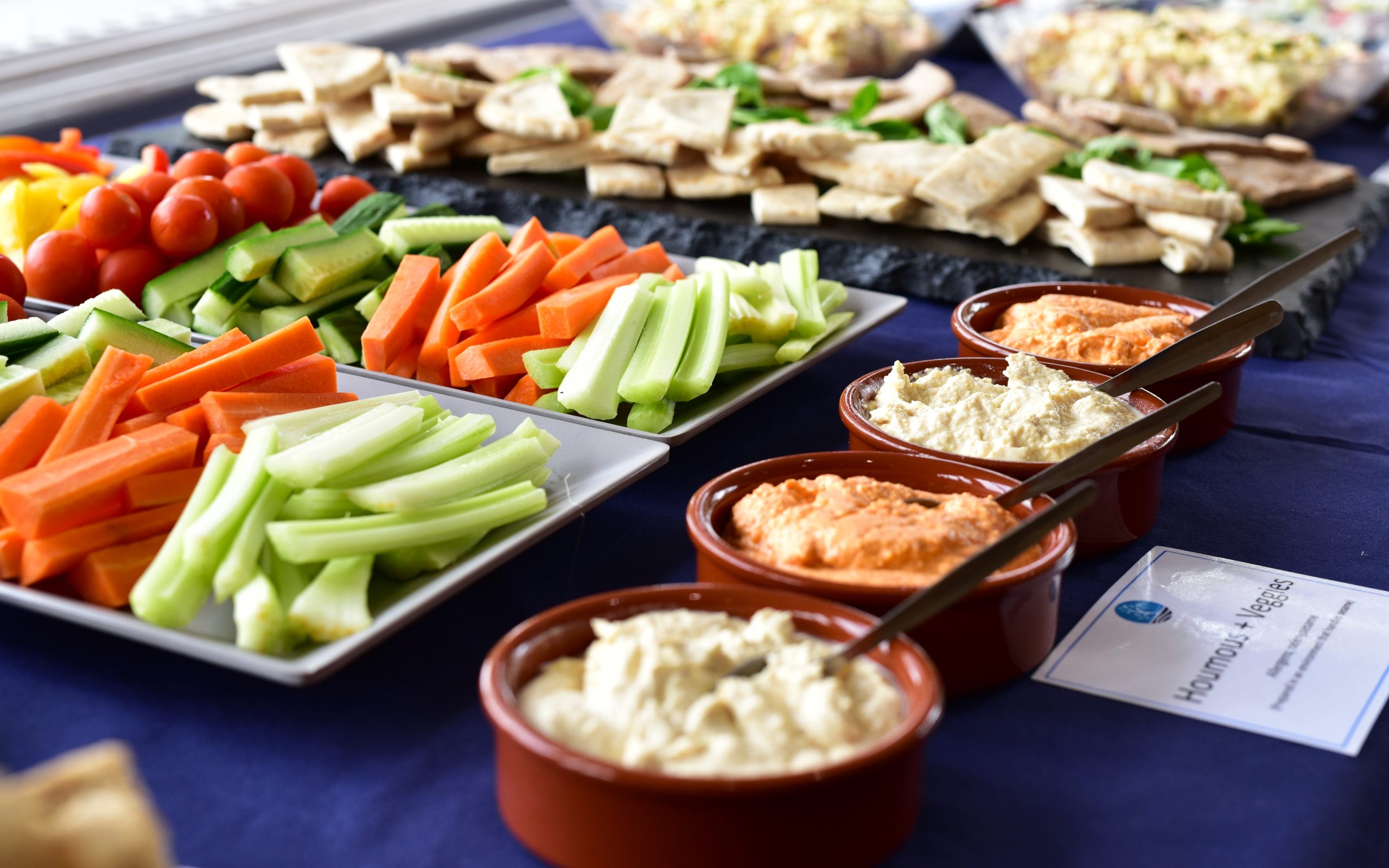 buffet lunch at The Riverside Centre